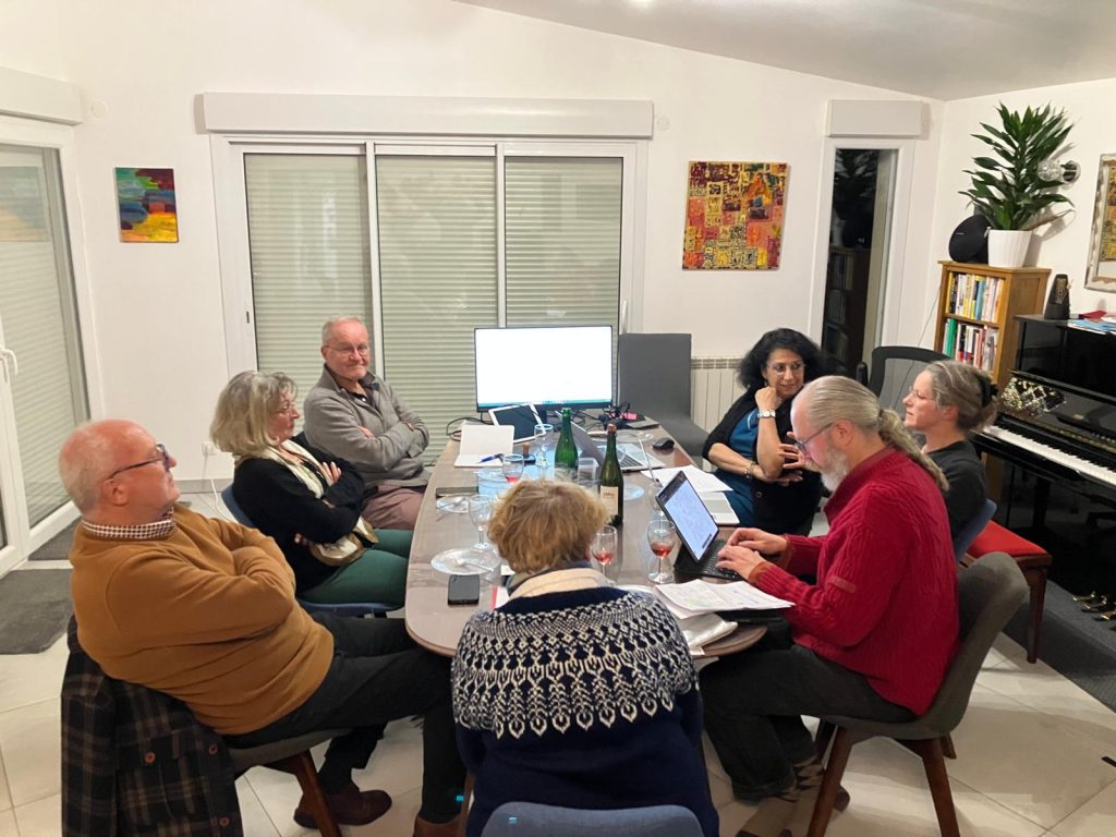 Photo de la réunion d'un groupe de travail